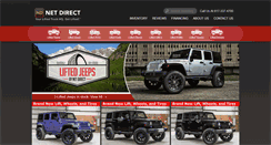 Desktop Screenshot of netdirectautosales.com